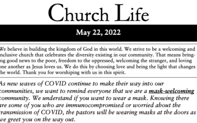 Church Life, May 22, 2022