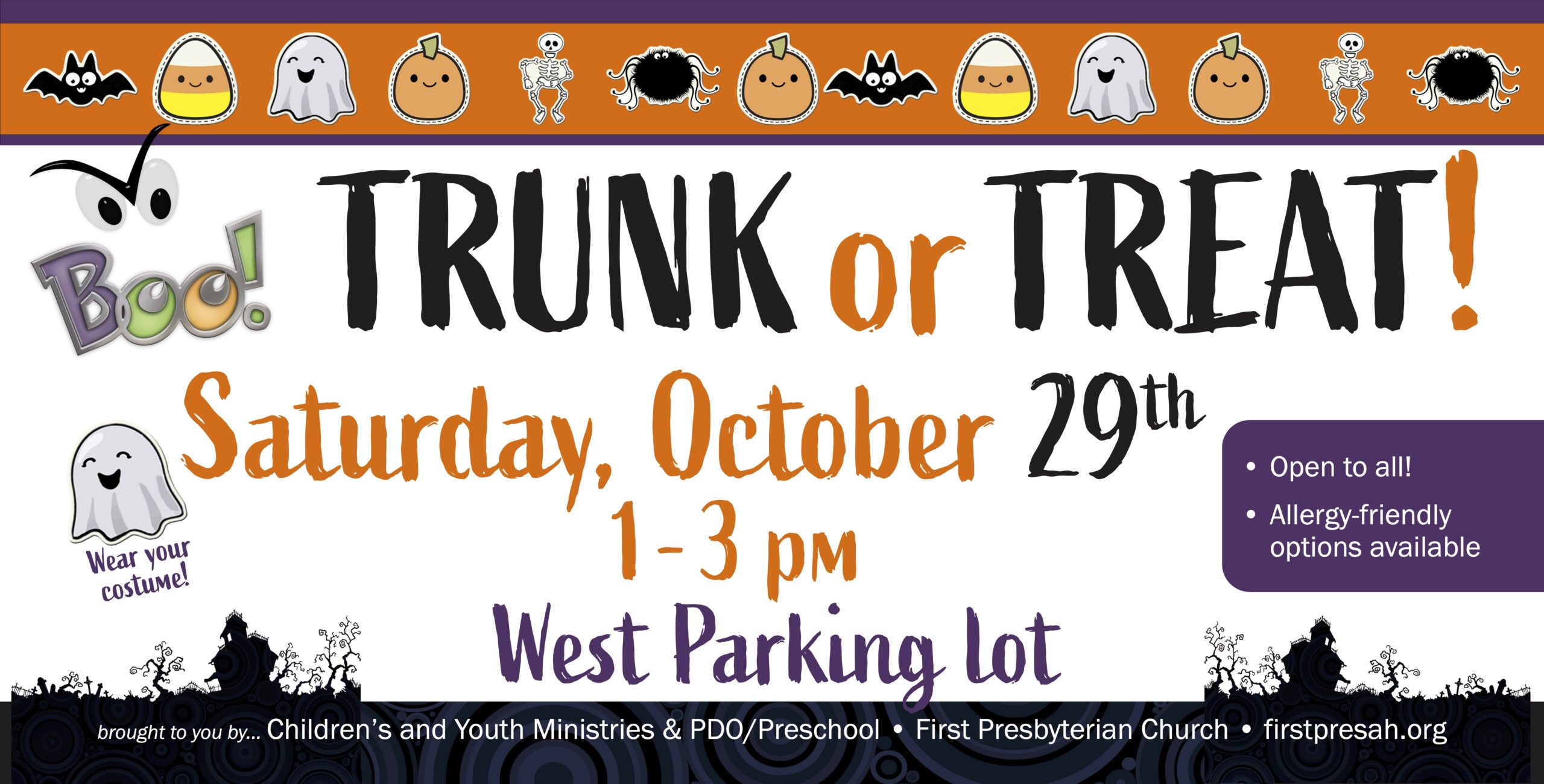 Trunk or Treat First Presbyterian Church of Arlington Heights