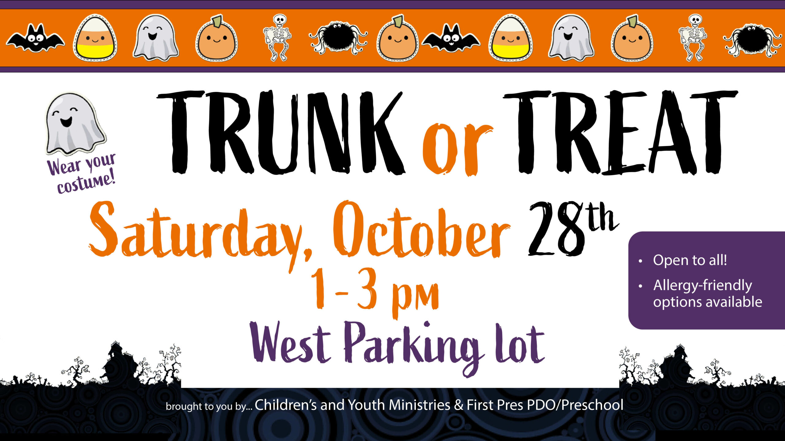 Halloween Trunk or Treat First Presbyterian Church of Arlington Heights