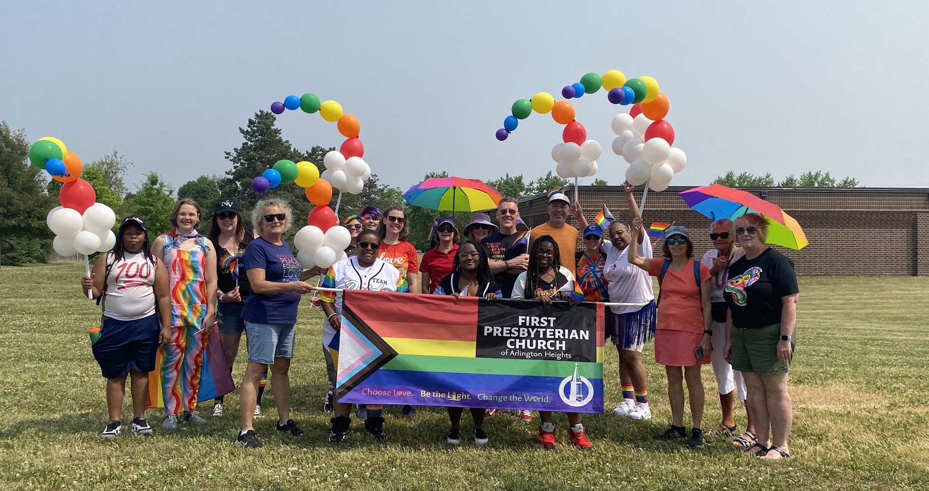 Buffalo Grove Pride Parade First Presbyterian Church of Arlington Heights